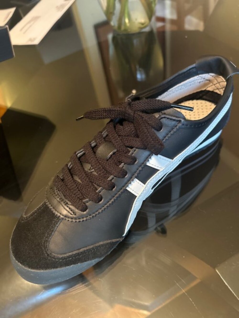 Onitsuka Tiger | Mexico 66 | Black/White | Size US 7.5